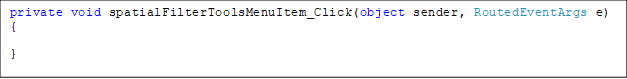 private void spatialFilterToolsMenuItem_Click(object sender, RoutedEventArgs e)
{
}