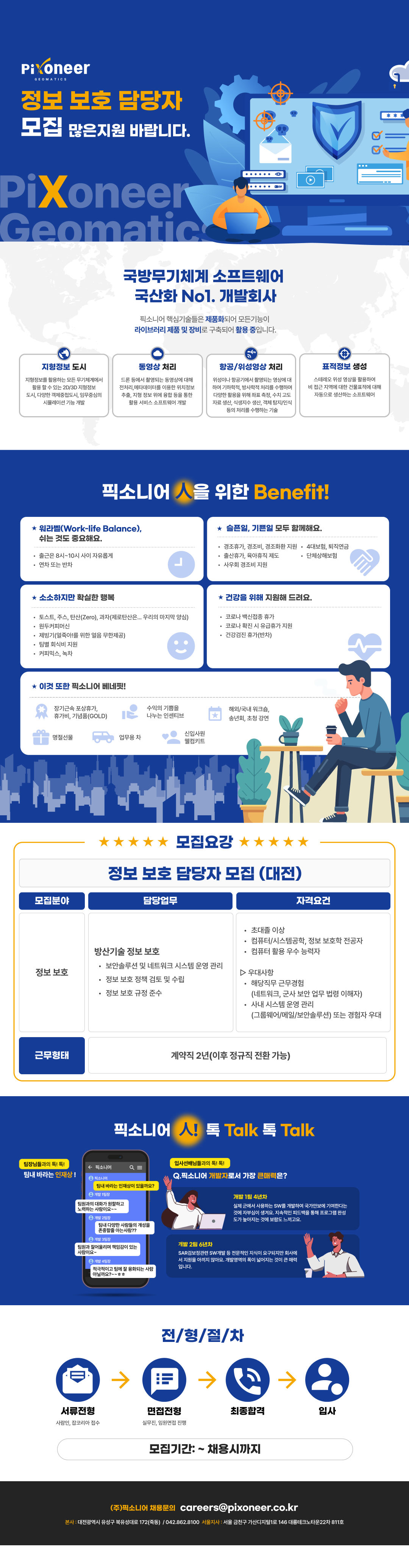 정보보호담당자 채용
